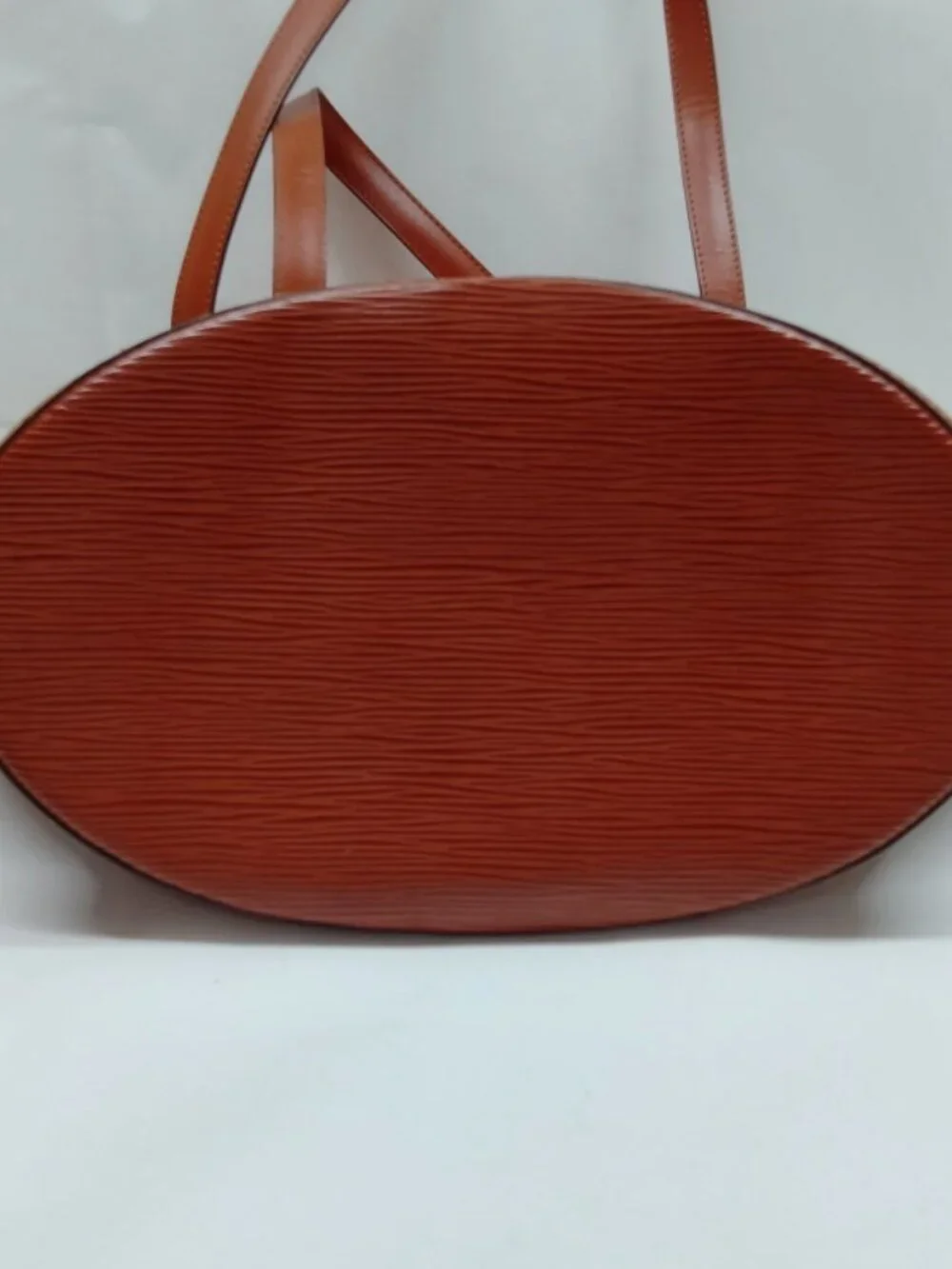 LOUIS VUITTON Red Epi Leather Saint Jacques GM Bag